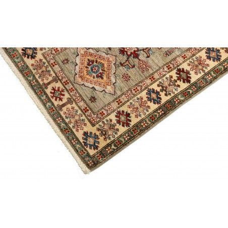 Tappeto Kazak Fine Pakistan bianco marrone 82x257