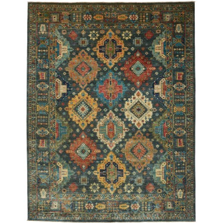 Tappeto Tribal Pakistan grigio marrone 240x312