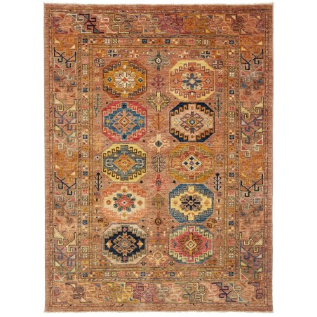 Tappeto Tribal Pakistan arancione 151x200