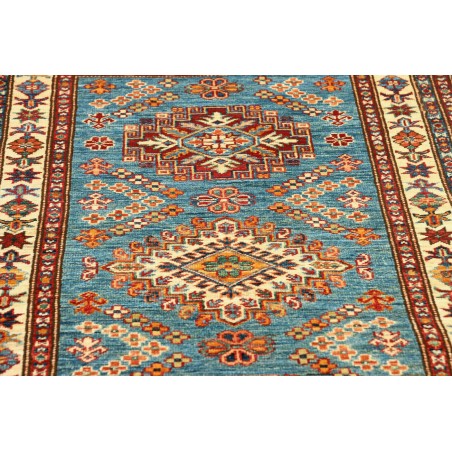 Tappeto Kazak Fine Pakistan azzurro marrone 81x295