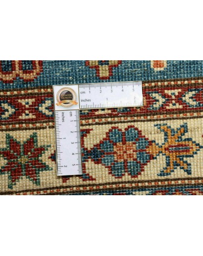 Tappeto Kazak Fine Pakistan azzurro marrone 81x295