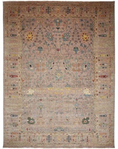 Tappeto Zigler Fine Pakistan bianco grigio 295x391