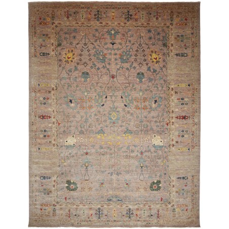 Tappeto Zigler Fine Pakistan bianco grigio 295x391
