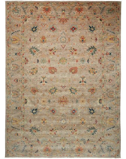 Tappeto Zigler Fine Pakistan marrone grigio 273x376