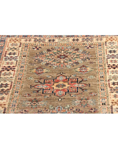 Tappeto Kazak Fine Pakistan marrone 82x235
