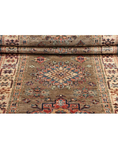 Tappeto Kazak Fine Pakistan marrone 82x235