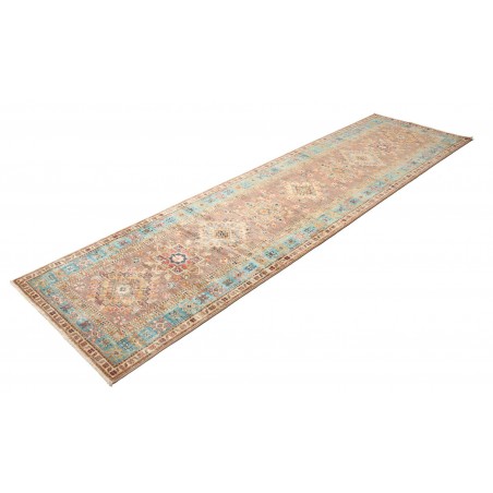 Tappeto Kazak Fine Pakistan azzurro grigio 82x298
