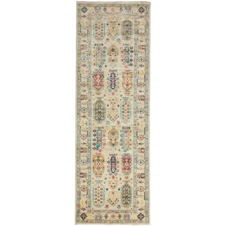Tappeto Tribal Pakistan marrone beige 82x245