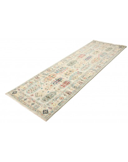 Tappeto Tribal Pakistan marrone beige 82x245