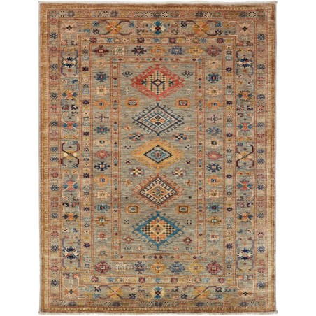 Tappeto Kazak Fine Pakistan bianco 150x200