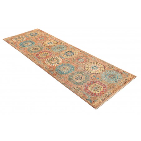 Tappeto Tribal Pakistan marrone 80x240