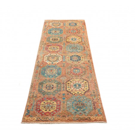 Tappeto Tribal Pakistan marrone 80x240