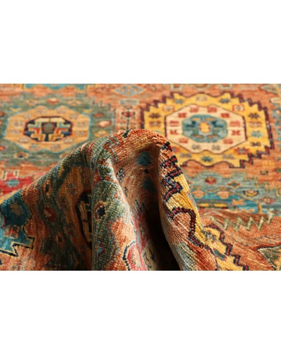 Tappeto Tribal Pakistan marrone 80x240