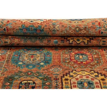 Tappeto Tribal Pakistan marrone 80x240