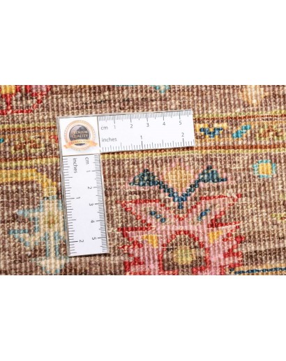 Tappeto Tribal Pakistan marrone bianco 79x243