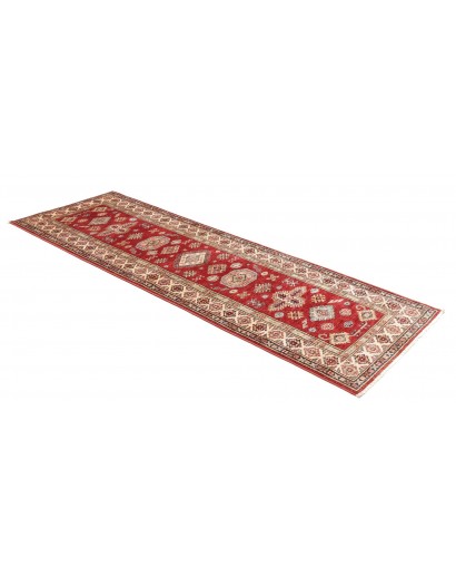 Tappeto Kazak Fine Pakistan marrone grigio 75x246