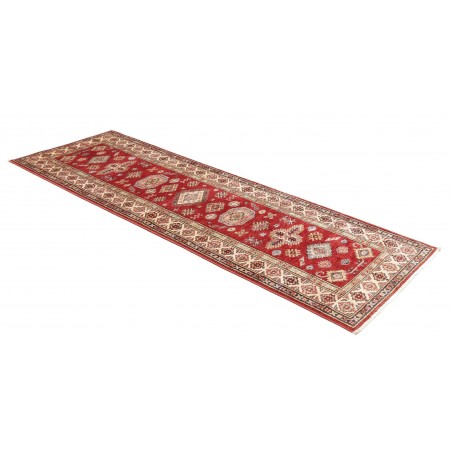 Tappeto Kazak Fine Pakistan marrone grigio 75x246