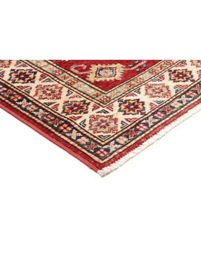 Tappeto Kazak Fine Pakistan marrone grigio 75x246