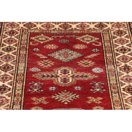 Tappeto Kazak Fine Pakistan marrone grigio 75x246