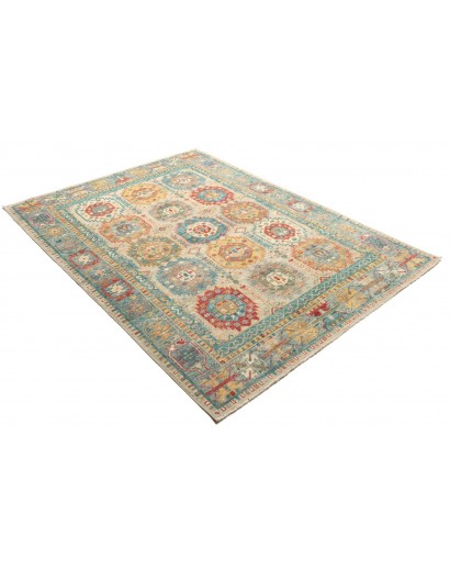 Tappeto Tribal Pakistan marrone 150x206