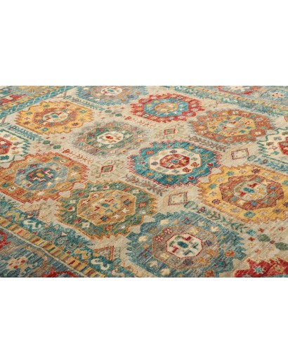 Tappeto Tribal Pakistan marrone 150x206