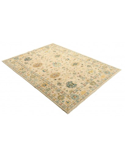 Tappeto Malka Pakistan marrone verde 150x197