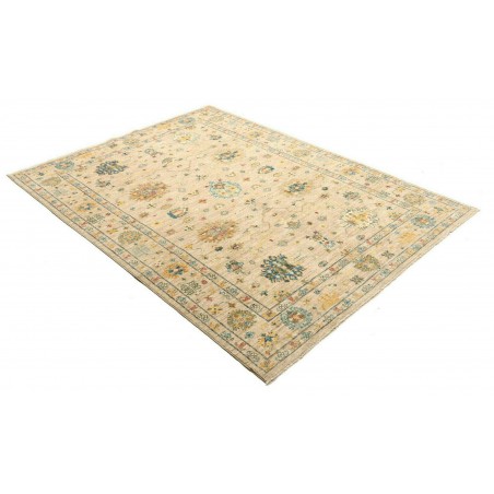 Tappeto Malka Pakistan marrone verde 150x197
