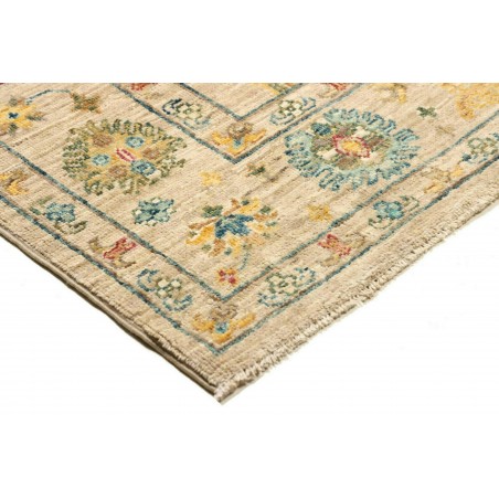 Tappeto Malka Pakistan marrone verde 150x197