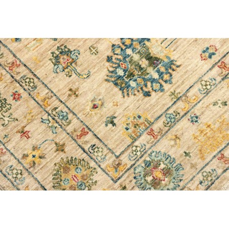 Tappeto Malka Pakistan marrone verde 150x197