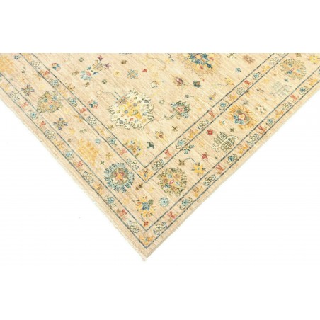 Tappeto Malka Pakistan marrone verde 150x197