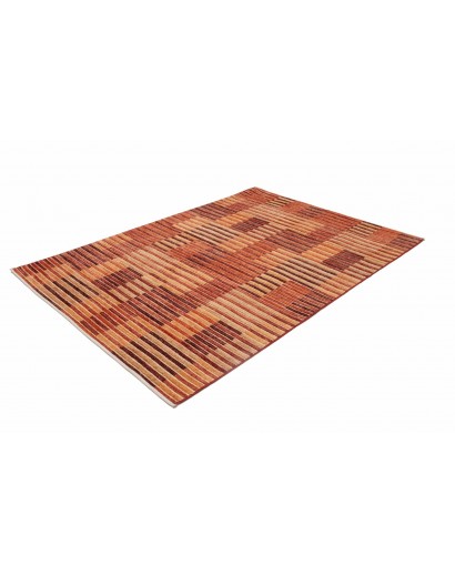 Tappeto Barjesta Pakistan marrone arancione 152x206