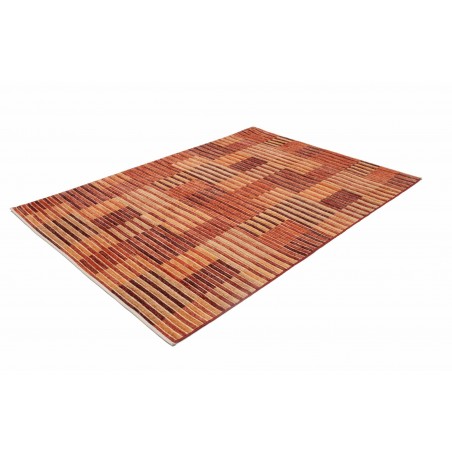 Tappeto Barjesta Pakistan marrone arancione 152x206