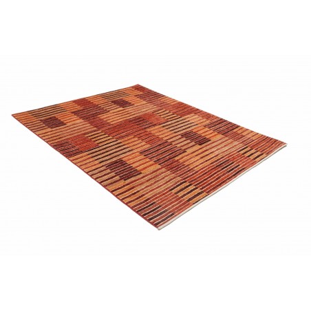 Tappeto Barjesta Pakistan marrone arancione 152x206