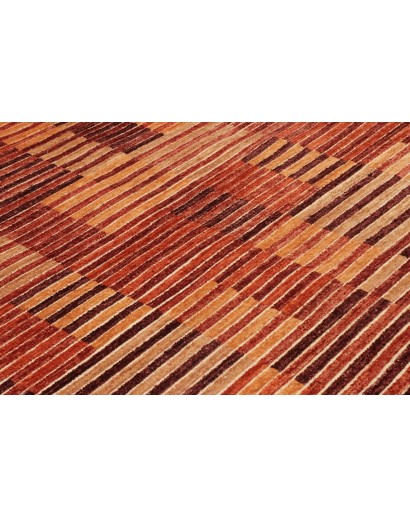 Tappeto Barjesta Pakistan marrone arancione 152x206