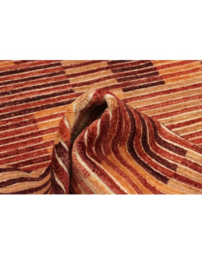 Tappeto Barjesta Pakistan marrone arancione 152x206