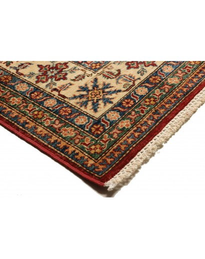 Tappeto Kazak Fine Pakistan marrone giallo 209x290