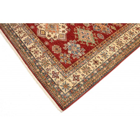 Tappeto Kazak Fine Pakistan marrone giallo 209x290