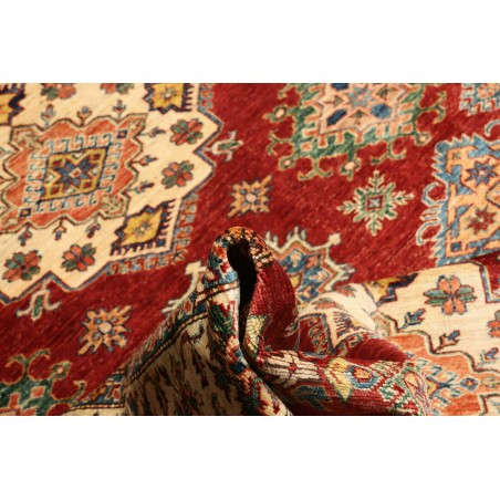 Tappeto Kazak Fine Pakistan marrone giallo 209x290