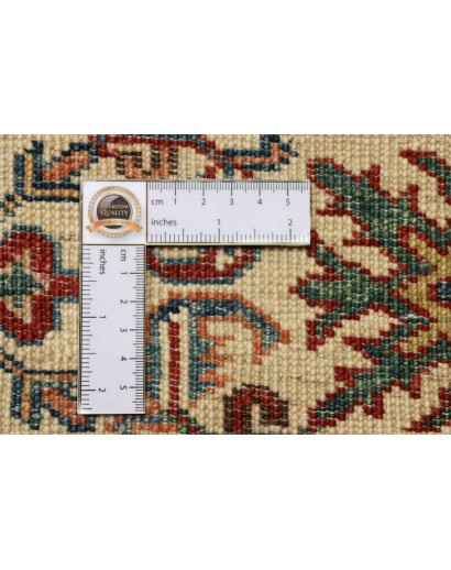 Tappeto Kazak Fine Pakistan marrone giallo 209x290