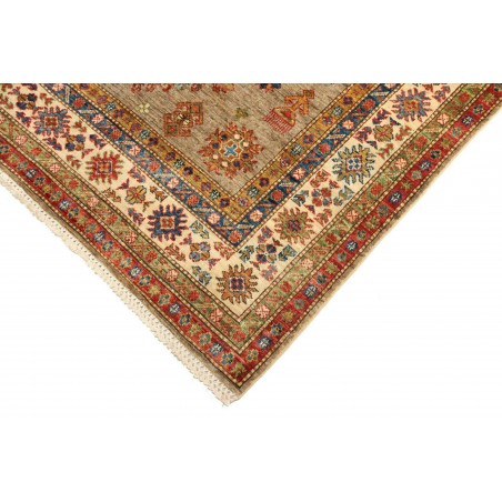 Tappeto Kazak Fine Pakistan arancione marrone 145x203