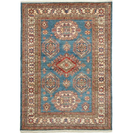 Tappeto Kazak Fine Pakistan bianco giallo 121x170