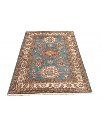 Tappeto Kazak Fine Pakistan bianco giallo 121x170