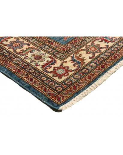 Tappeto Kazak Fine Pakistan bianco giallo 121x170