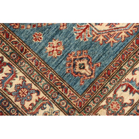 Tappeto Kazak Fine Pakistan bianco giallo 121x170