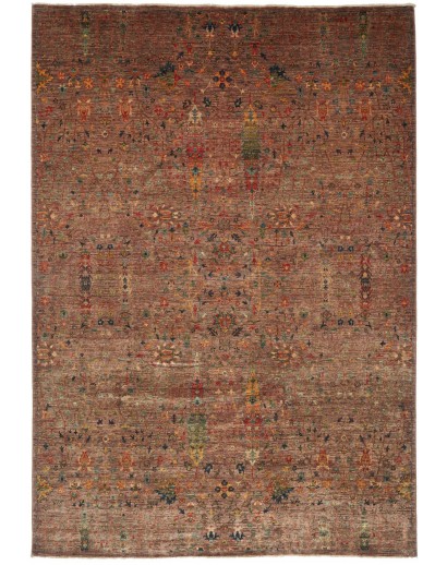 Tappeto Shahi Fine Pakistan marrone bianco 205x294