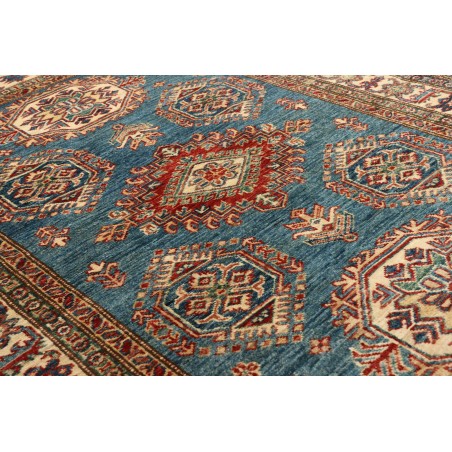 Tappeto Kazak Fine Pakistan bianco giallo 121x170