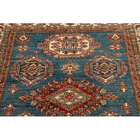 Tappeto Kazak Fine Pakistan bianco giallo 121x170