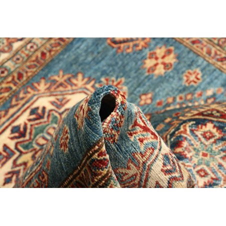 Tappeto Kazak Fine Pakistan bianco giallo 121x170