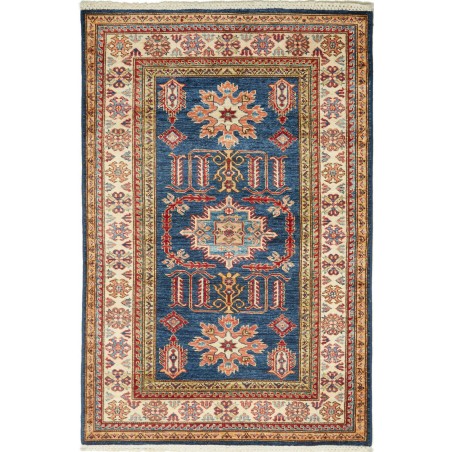 Tappeto Kazak Fine Pakistan marrone grigio 102x156