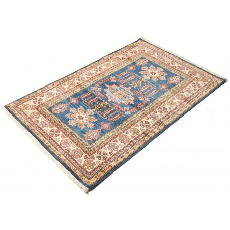 Tappeto Kazak Fine Pakistan marrone grigio 102x156